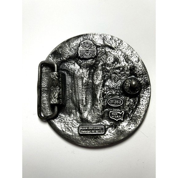 Bergamot Buckle - Tree Of Life Belt Buckle - D-262 Made In The USA 2006 - Picture 5 of 9